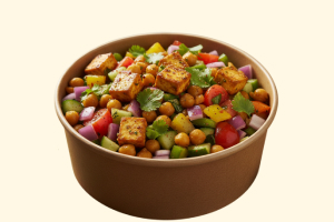 High Protein Chickpea & Paneer Salad